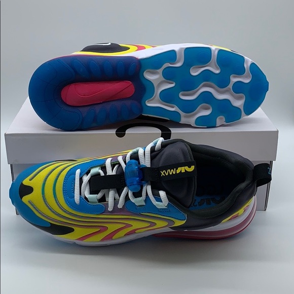 NIKE AIR MAX 270 REACT ENG laser blue/white-anthra - Picture 3 of 16